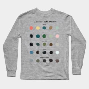 Colors of Bong Joon-ho Long Sleeve T-Shirt